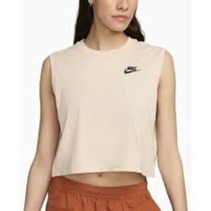 Nike Women's Cream Crop Top